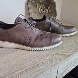 Men's Brown Leather Casual Shoes